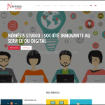 Site de Némésis studio en 2015