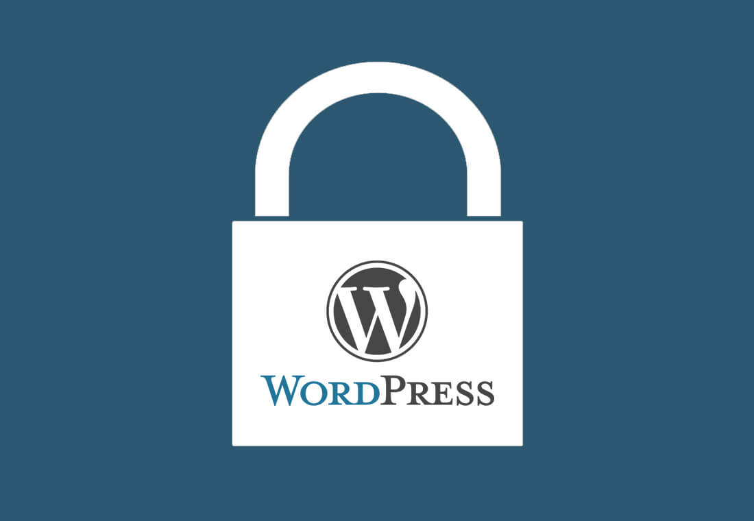 Visuel abstrait illustrant la sécurité de WordPress