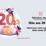 En 2023, Némésis studio fête ses 20 ans !